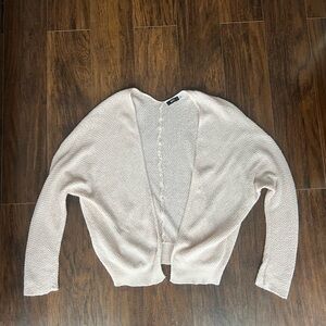 Pale pink lightweight cardigan
